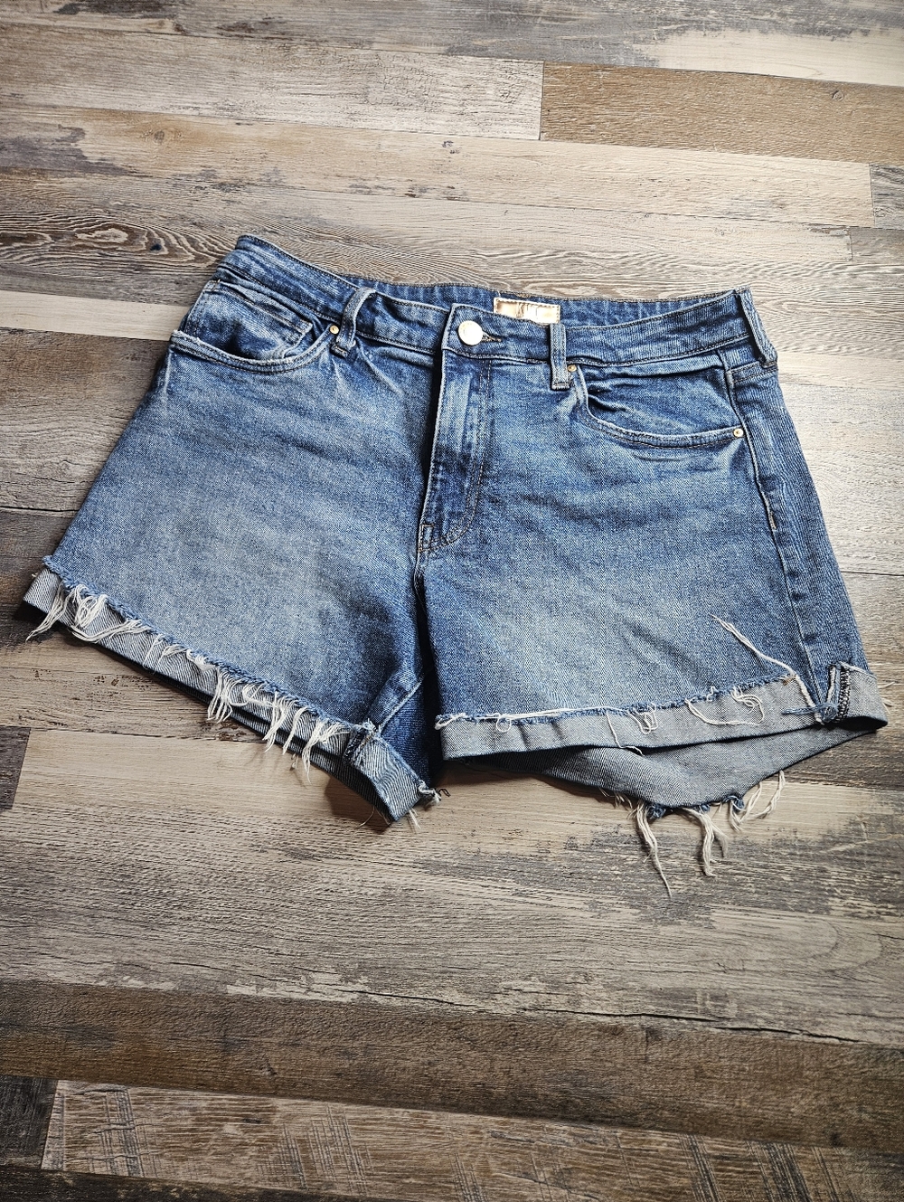 Kut From The Kloth Jane High Rise Shorts Denim Size 10